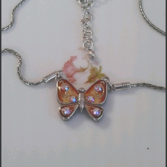 Brighton RARE retired Papillion necklace - Picture 3 of 6